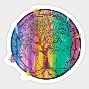 A Tree of Life Meaning Sticker